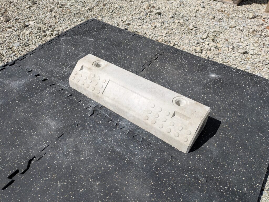 100mm車止め
