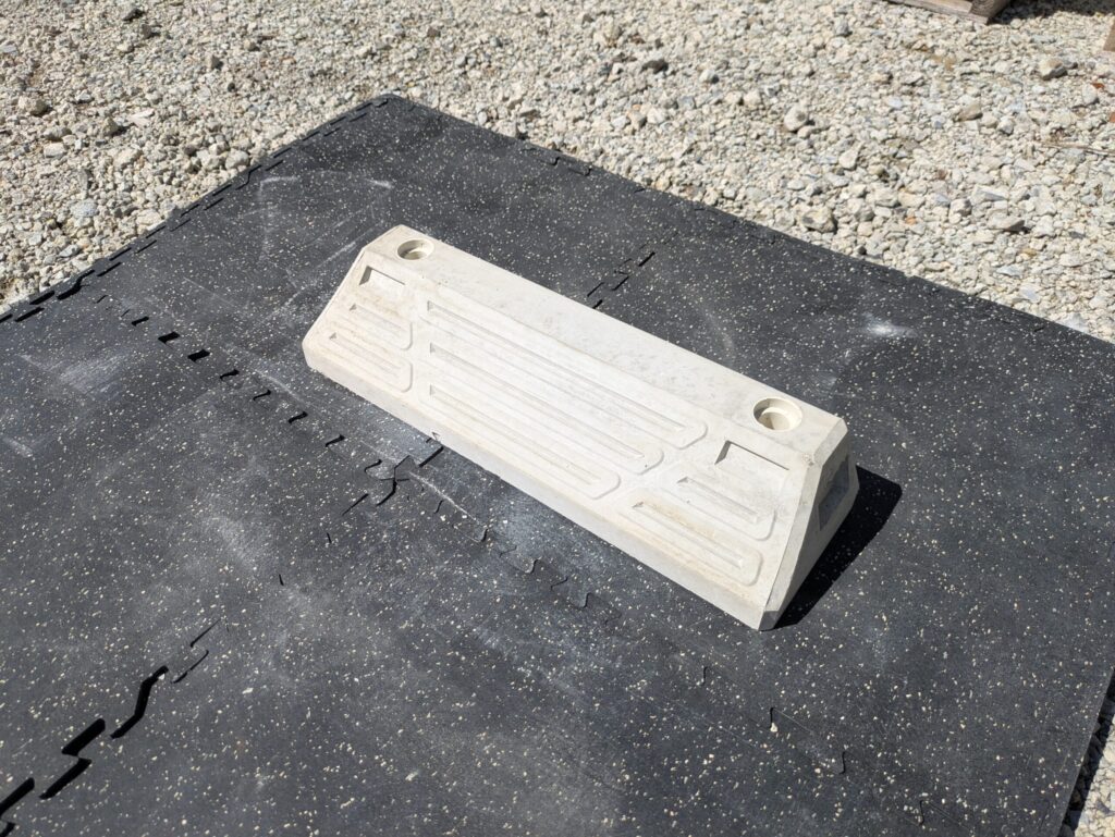 120mm車止め
